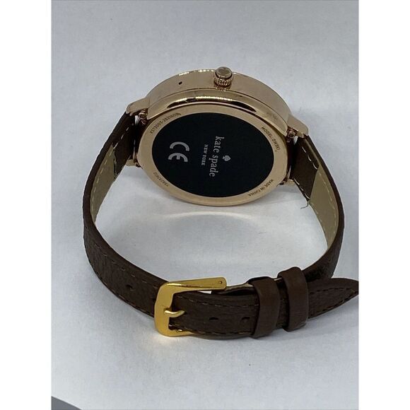 Kate Spade Gen 3 KST2003 Women\'s Brown Leather Digital Dial Smart Watch CO474 main image 12